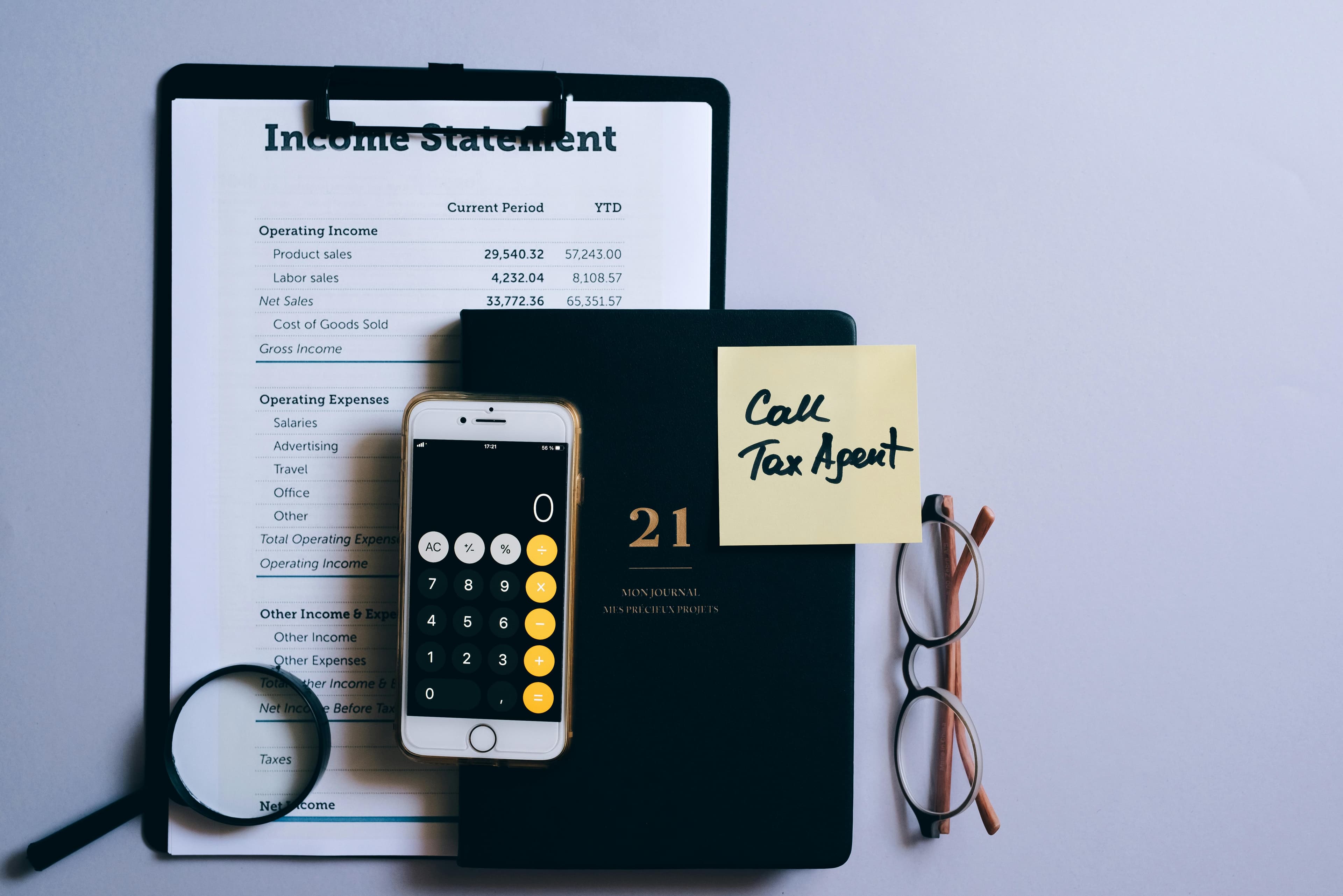 Journal entries and bookkeeping